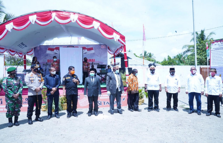 Pjs Bupati Keerom : Sanksi Disiplin Berat Menanti ASN Keerom Terlibat Pilkada 